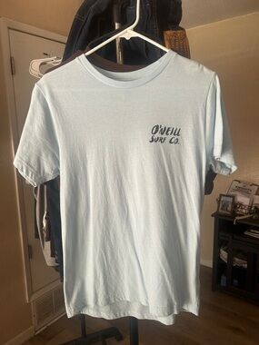 O'Neill Light Blue Short Sleeve Surf Logo Tee